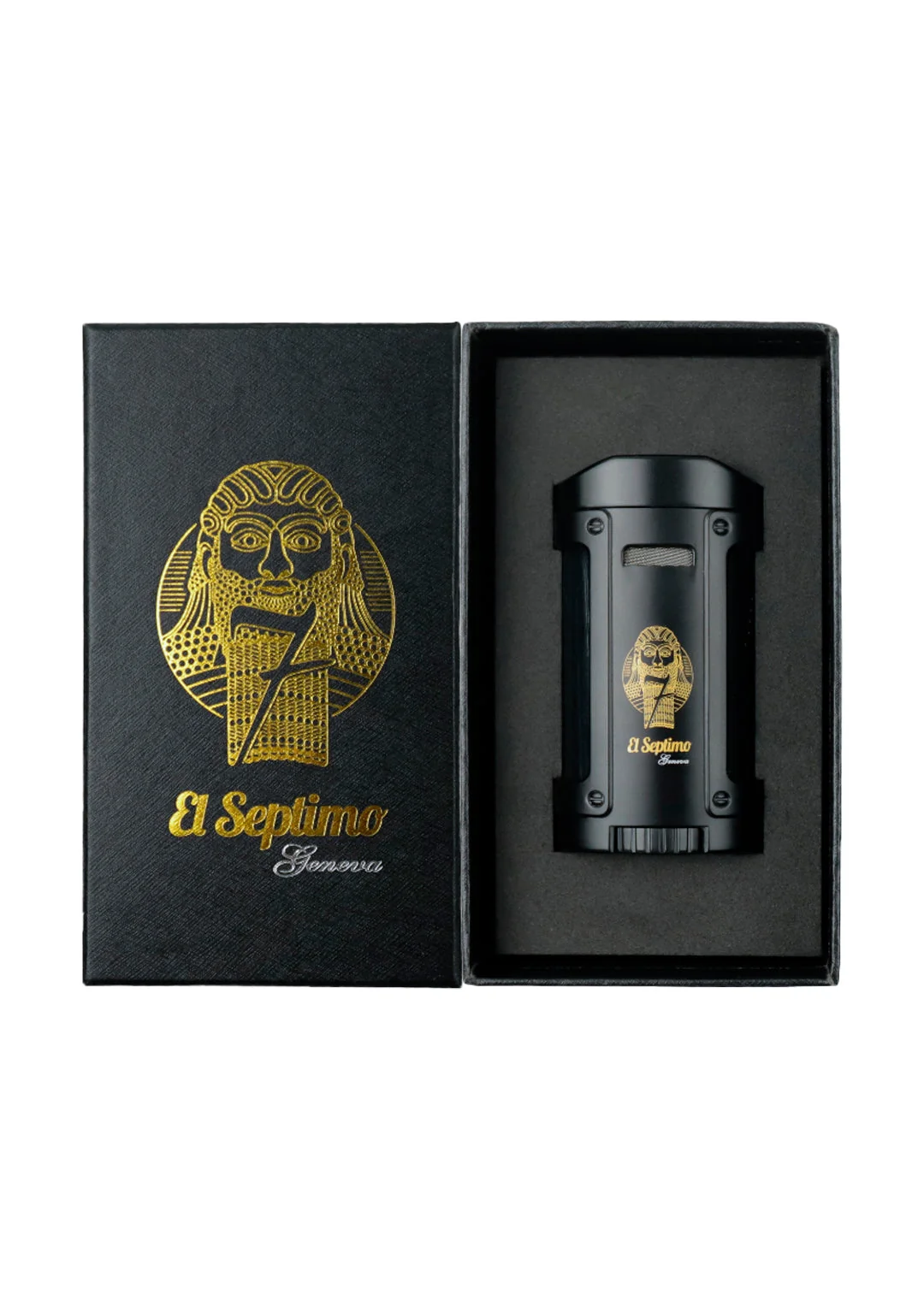 El-Septimo - Gilgamesh Quadruple Torch Lighter & Stand