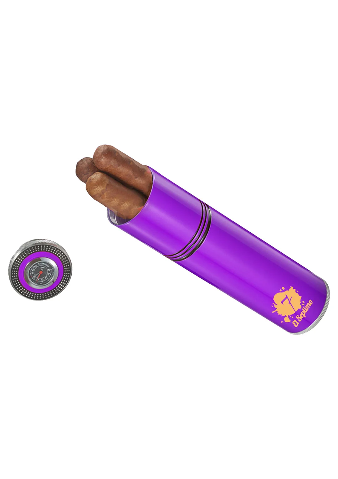 El-Septimo - Small Travel Humidor w/ Holes