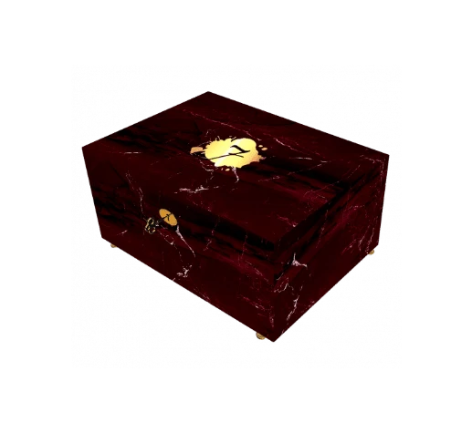 El-Septimo - Brown Marble Cigar Humidor